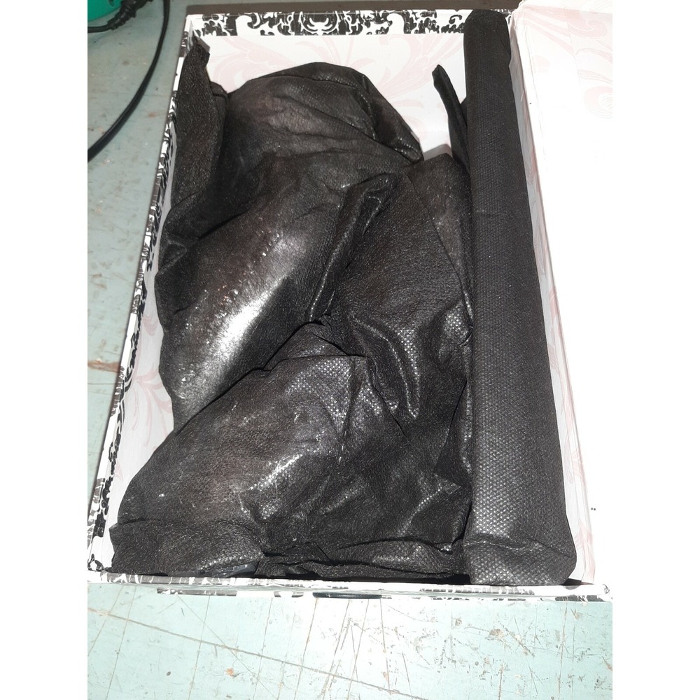 Brand New Bordello‎ Peep Toe Pump Size 8 SEXY Wedding Party Silver Glitter SEXY - Picture 4 of 5